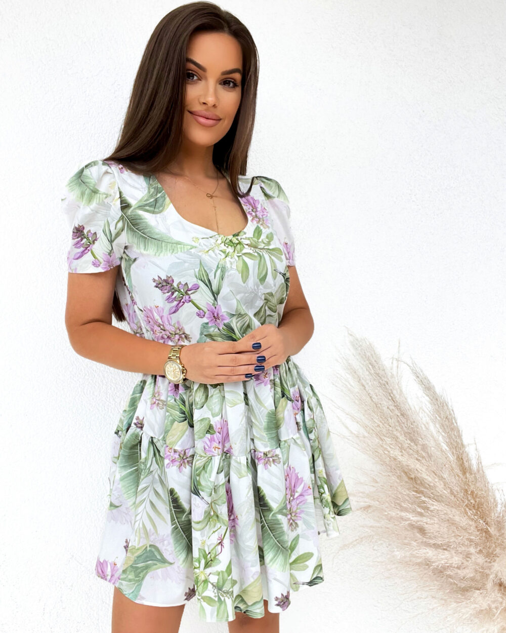 Alice kwiaty i liście