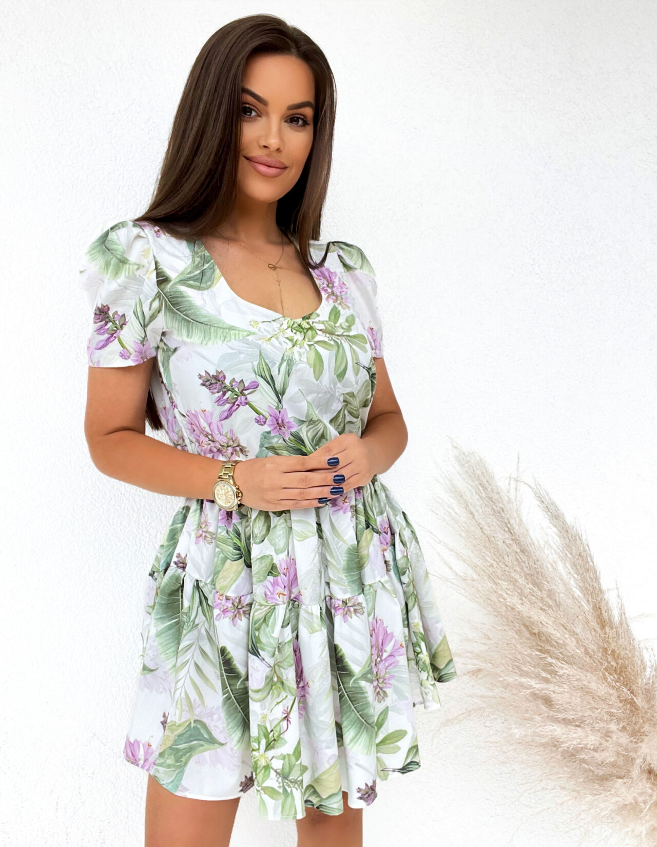 Alice kwiaty i liście