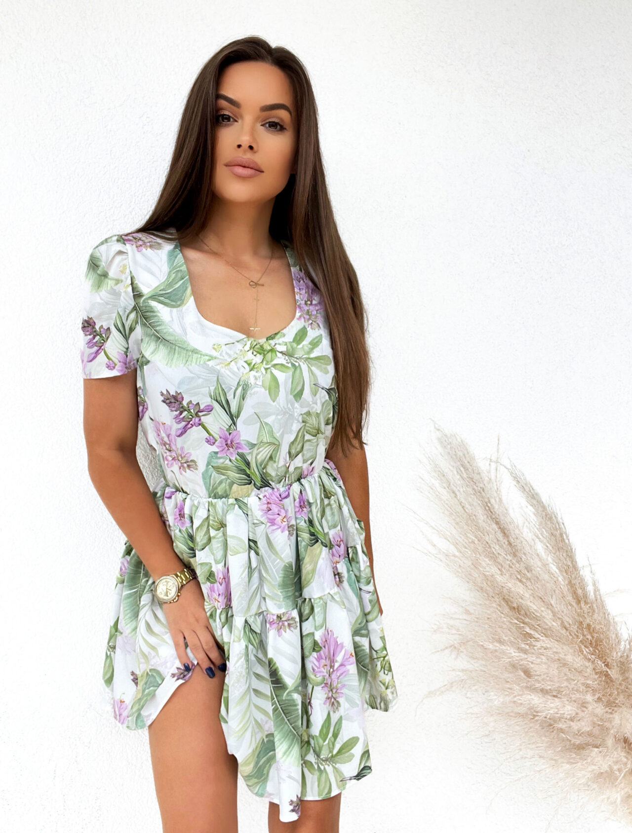 Alice kwiaty i liście